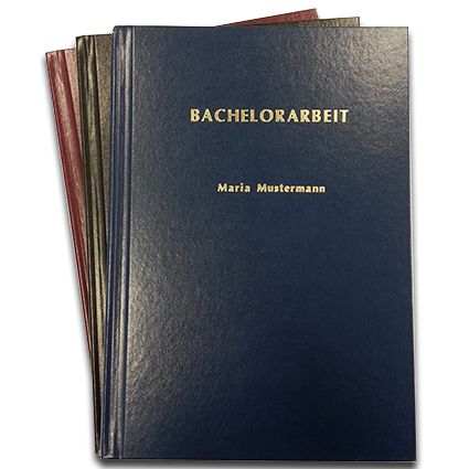 Bachelorarbeit Drucken & Binden
